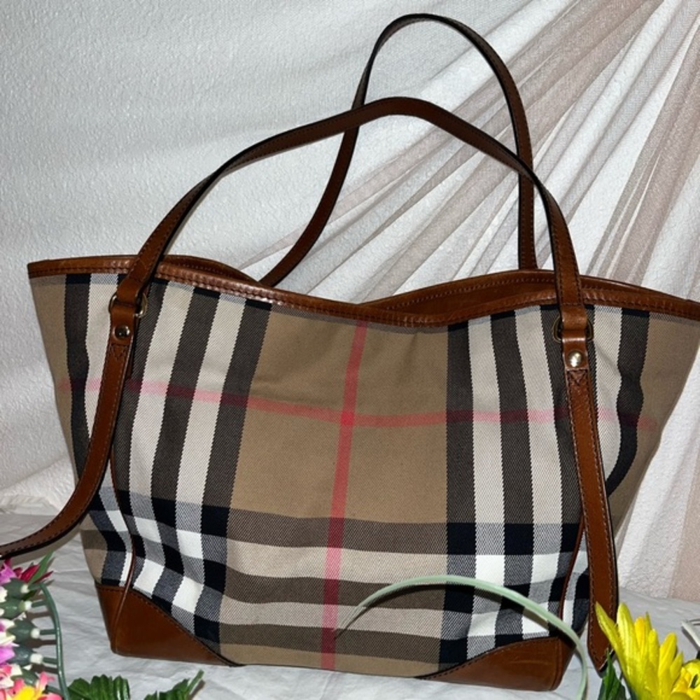 🤎 Original Burberry Brown Canterbury Tote 🤎 - Picture 4 of 8
